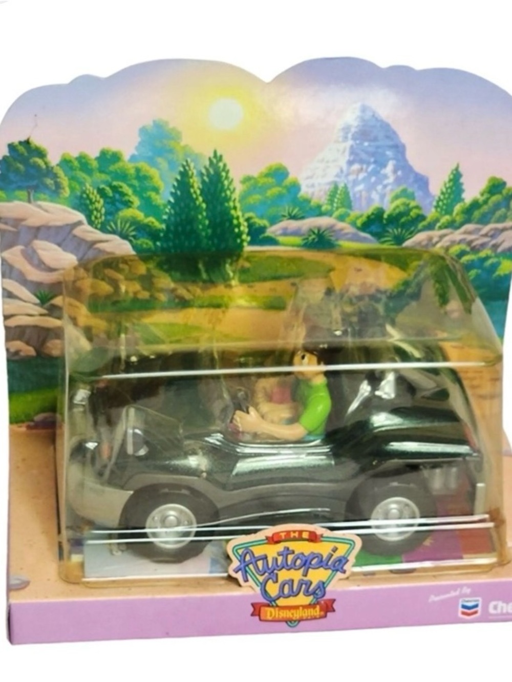 Vintage Y2K 2000 Disneyland Chevron "The Autopia Cars" (Dusty) collectible toy